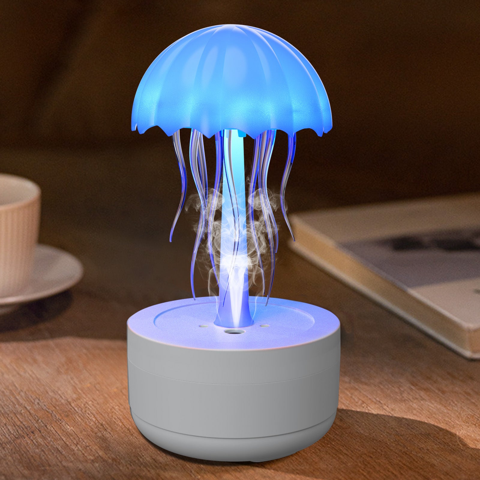 Jellyfish LED Aroma Diffuser – Heavy Mist, Essential Oil