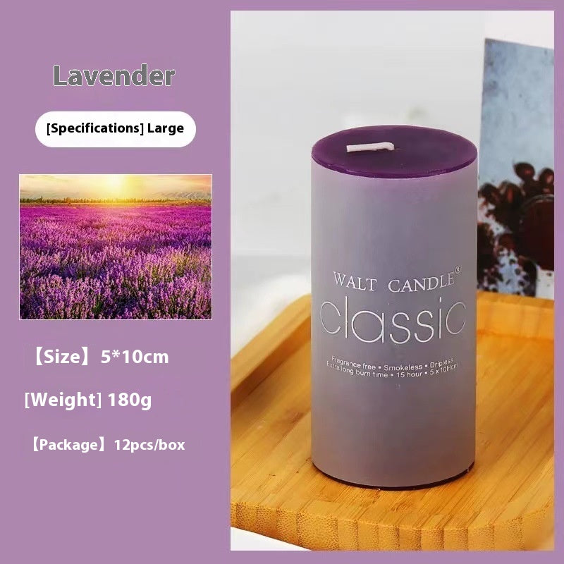 Color Scented Smokeless Candle