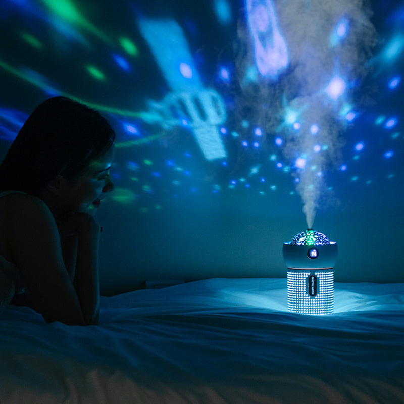 Projection Night Light Aroma Humidifier