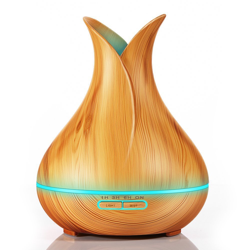 Wood Grain Aroma Humidifier