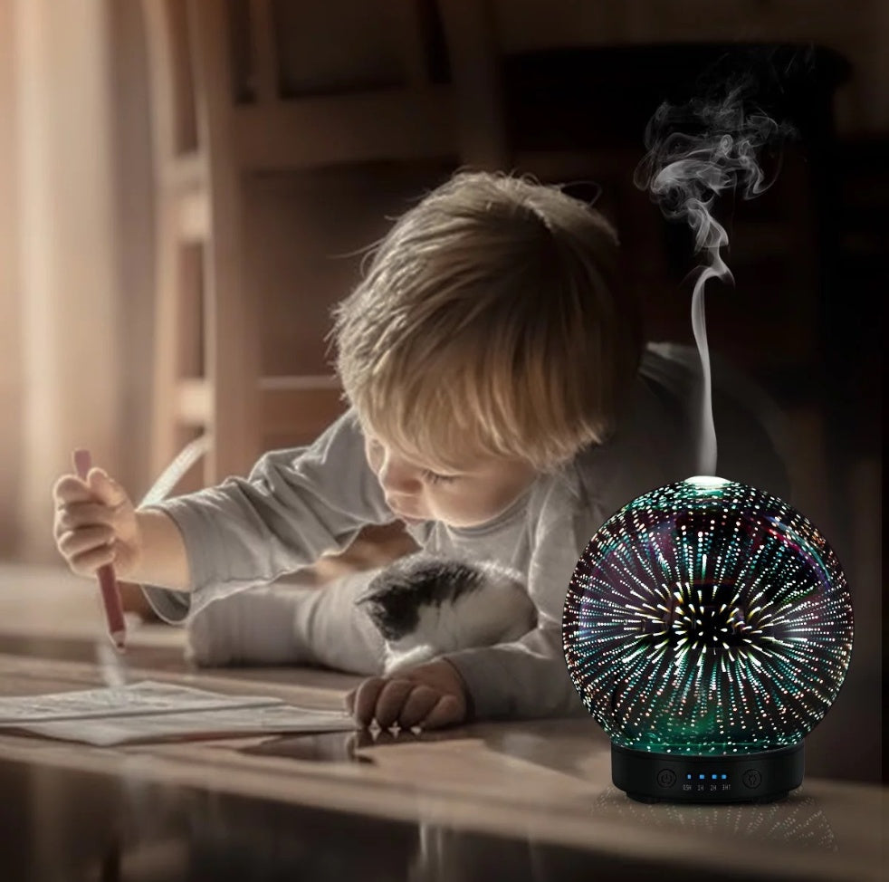 3D LED Aroma Diffuser - Home Fragrance