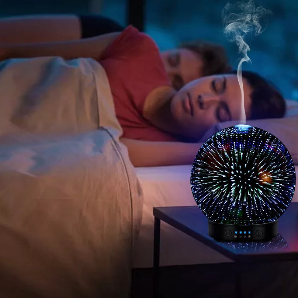 3D LED Aroma Diffuser - Home Fragrance