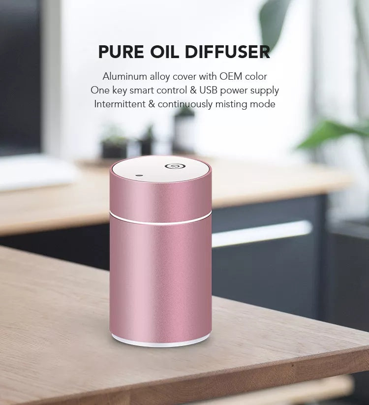 USB Waterless Car Aroma Diffuser