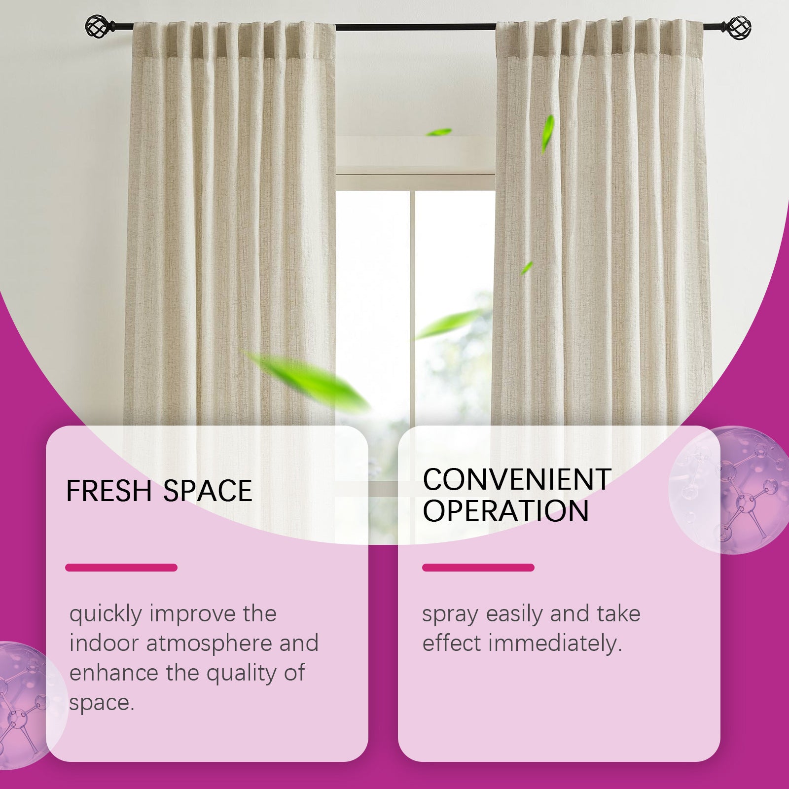 Fabric Freshener Long-Lasting Scent