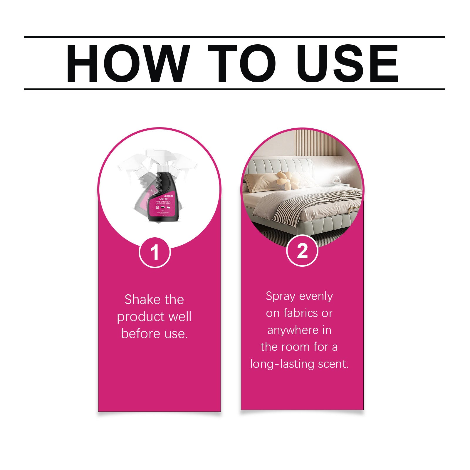 Fabric Freshener Long-Lasting Scent