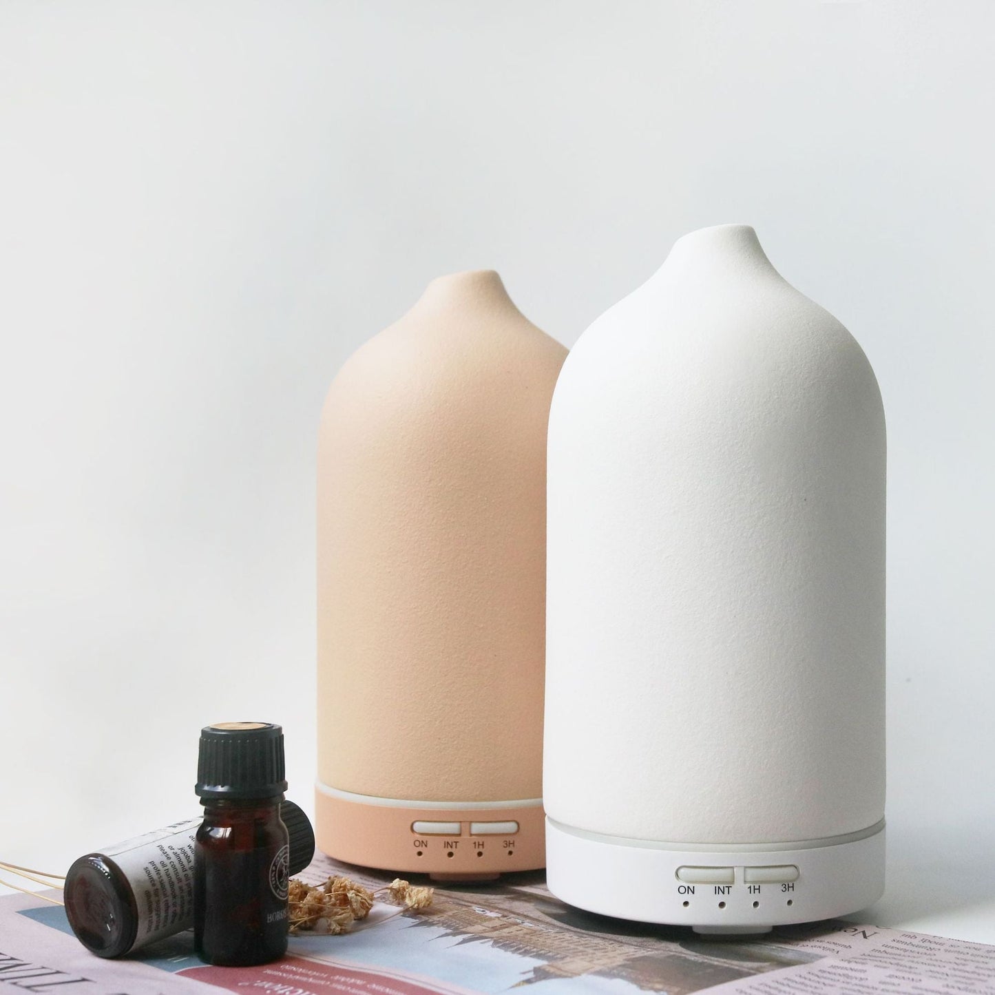 Ceramic Ultrasonic Aroma Diffuser - Home Fragrance