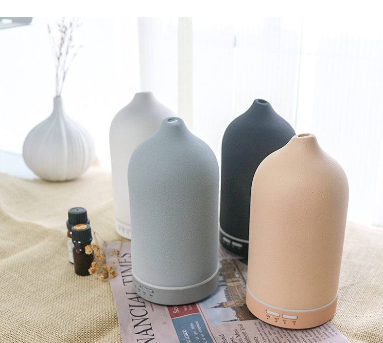 Ceramic Ultrasonic Aroma Diffuser - Home Fragrance
