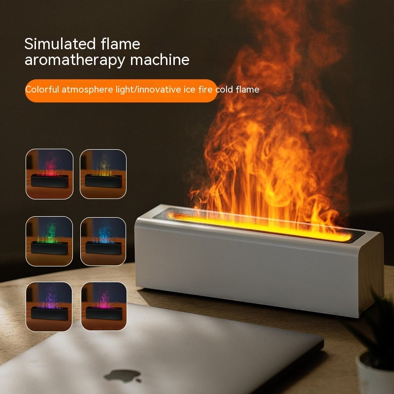 Colorful Flame Humidifier - Home Fragrance